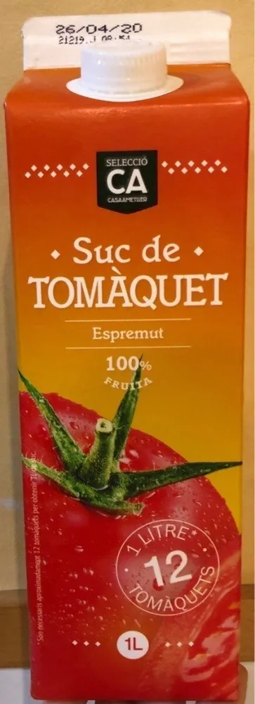 Suc de Tomàquet