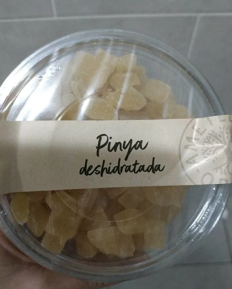 Piña deshidratada