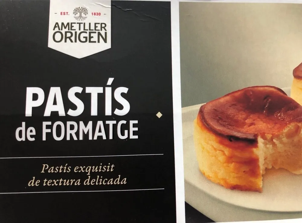 Pastis de formatge