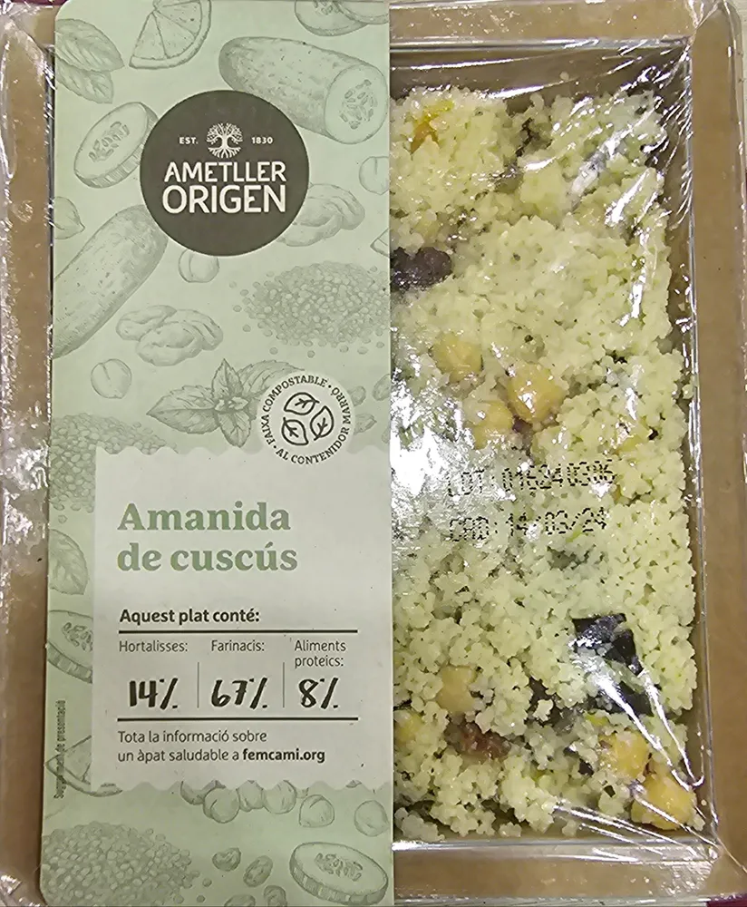 Amanida de cuscús