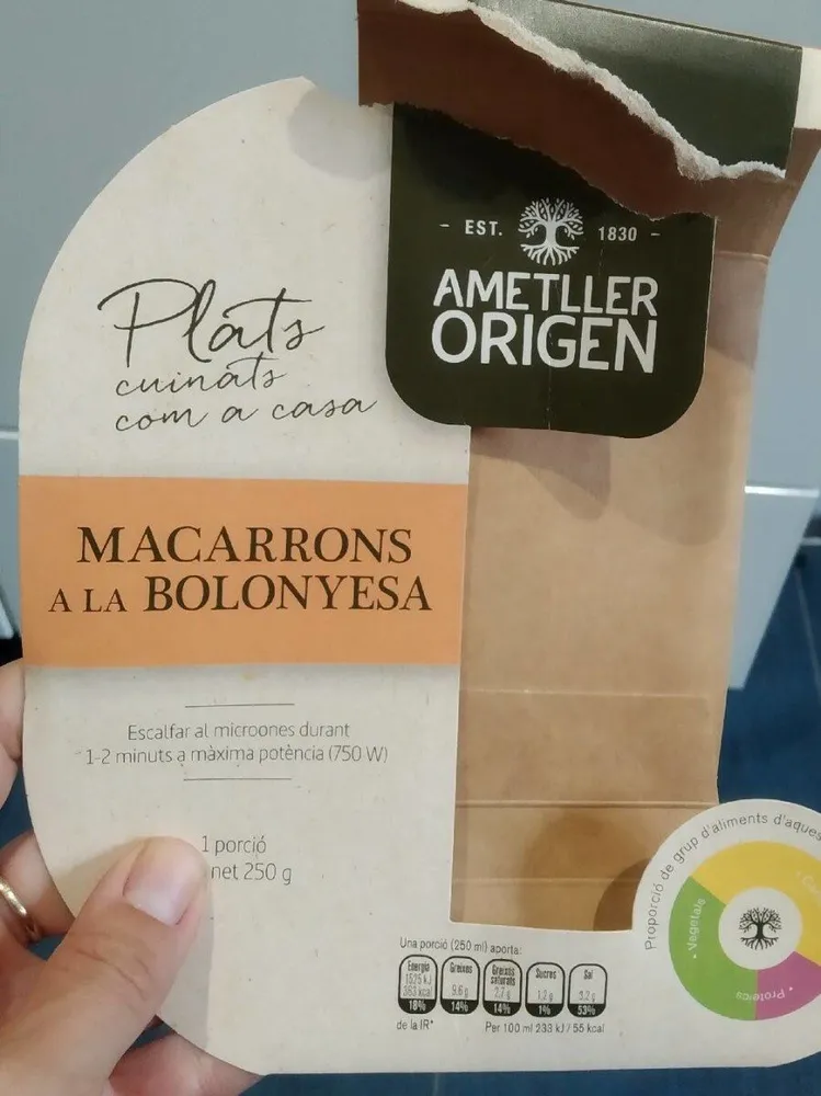 Macarrons a la bolonyesa