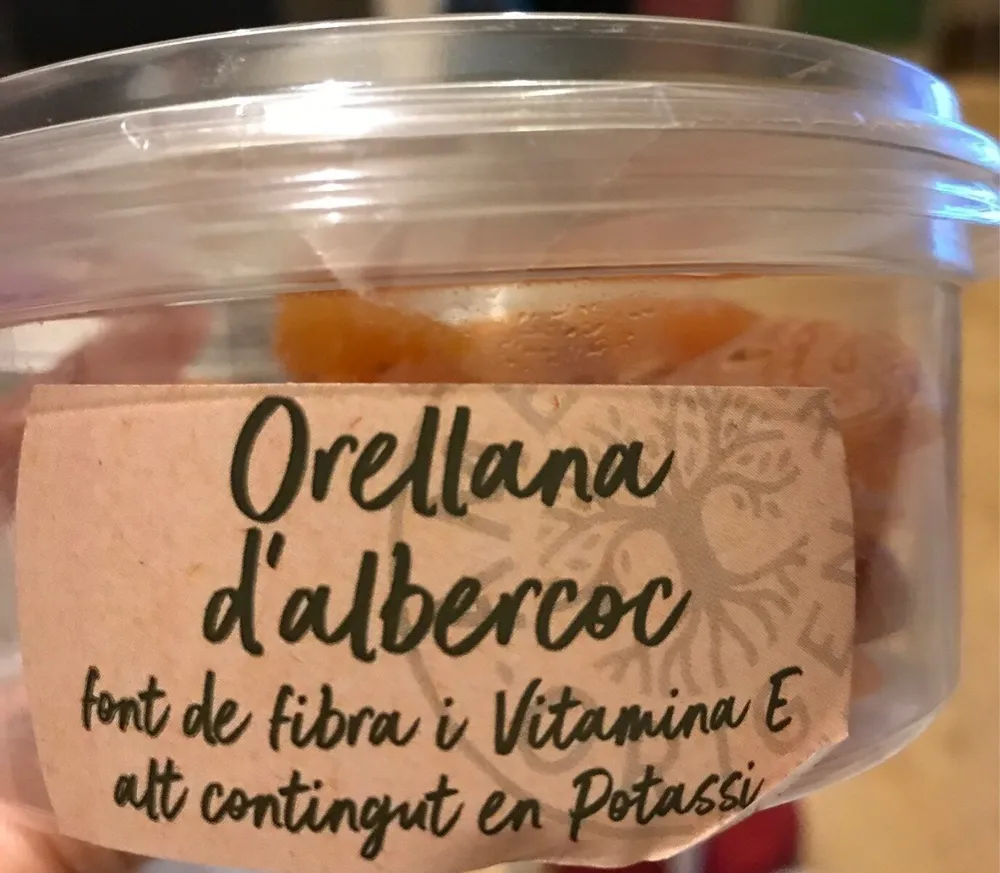Orellana d'albercoc