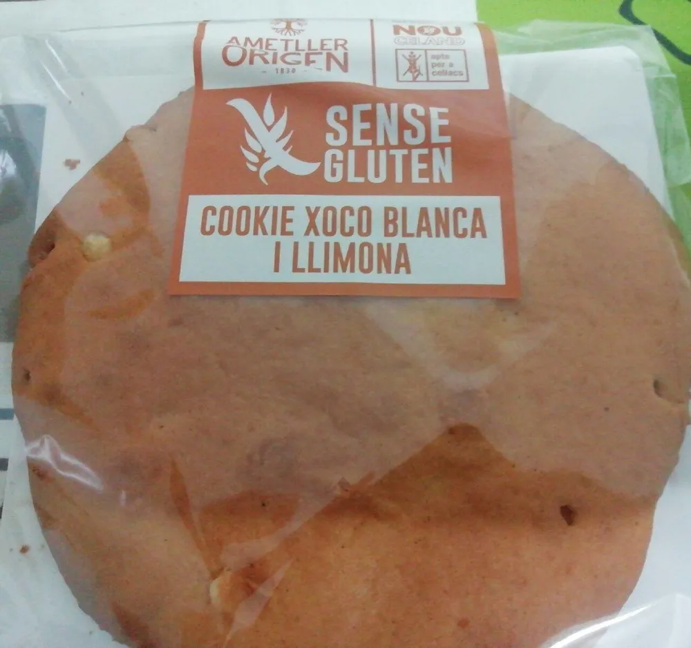 Cookie xoco blanca i llimona