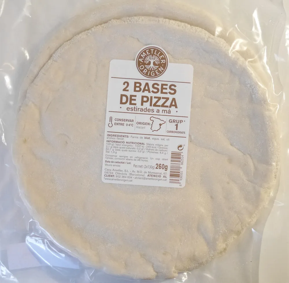 Bases de pizza