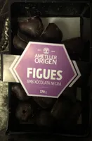 Higos con chocolate negro