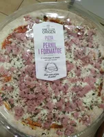 Pizza pernil i formatge