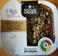 Ensalada de Lentejas y Quinoa