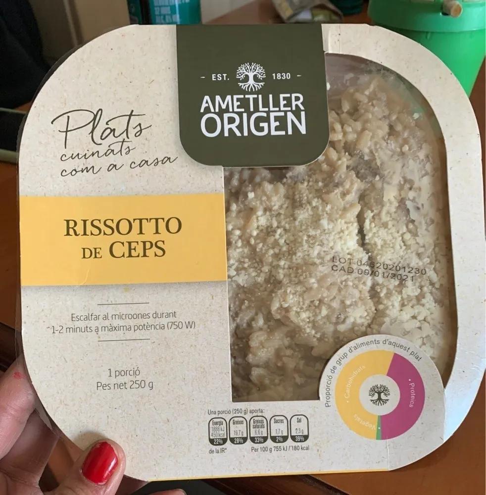 Rissoto de ceps