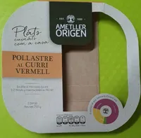 Pollastre al curri vermell