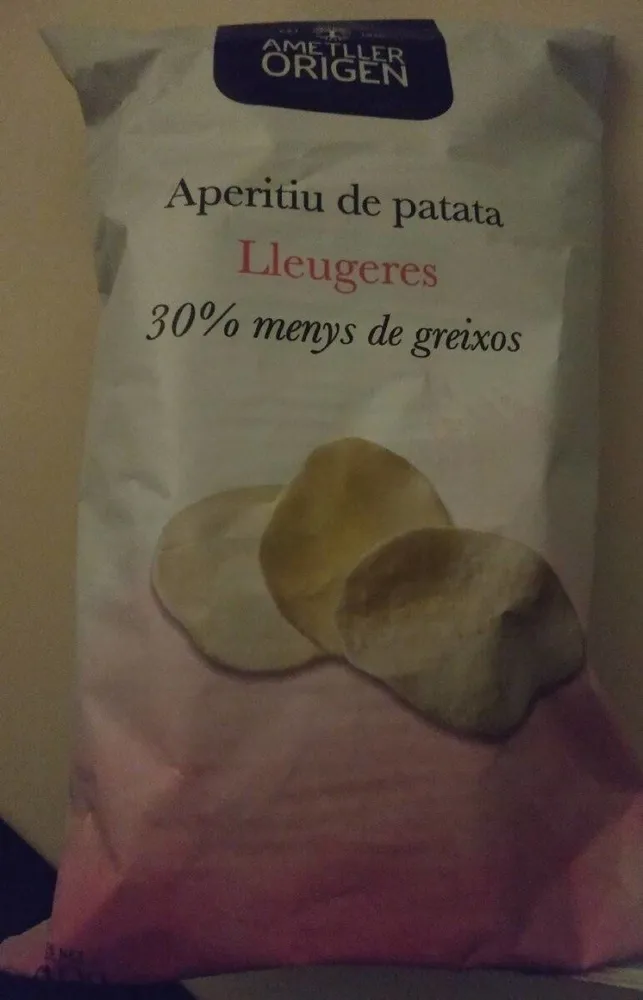 Aperitiu de patata Lleugeres