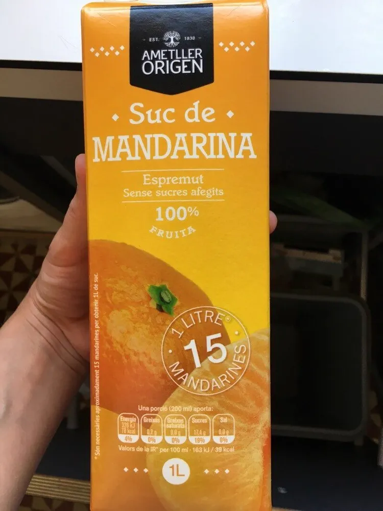 Suc de mandarina