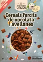 Cereals farcits de xocolata i avellanes