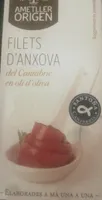Filets d'anxova