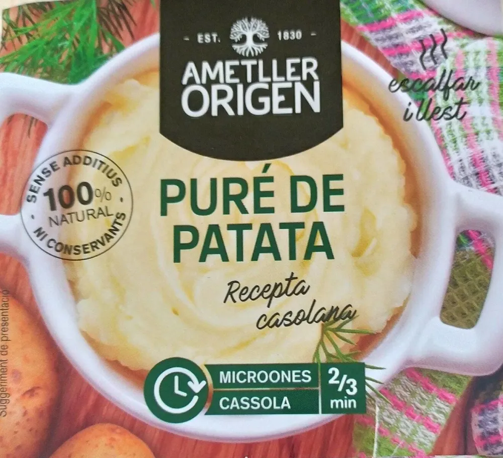 Puré de patata
