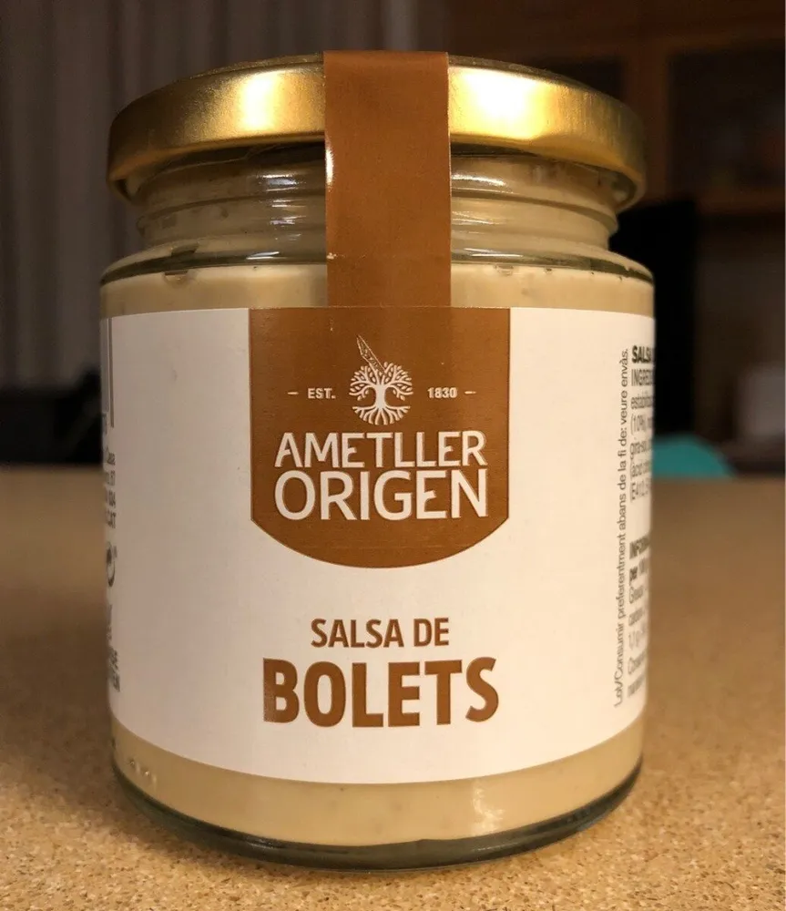 Salsa de bolets