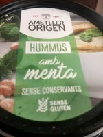 Hummus con menta
