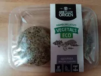 Hamburguesas vegetales eco   Quinoa y mix de semillas