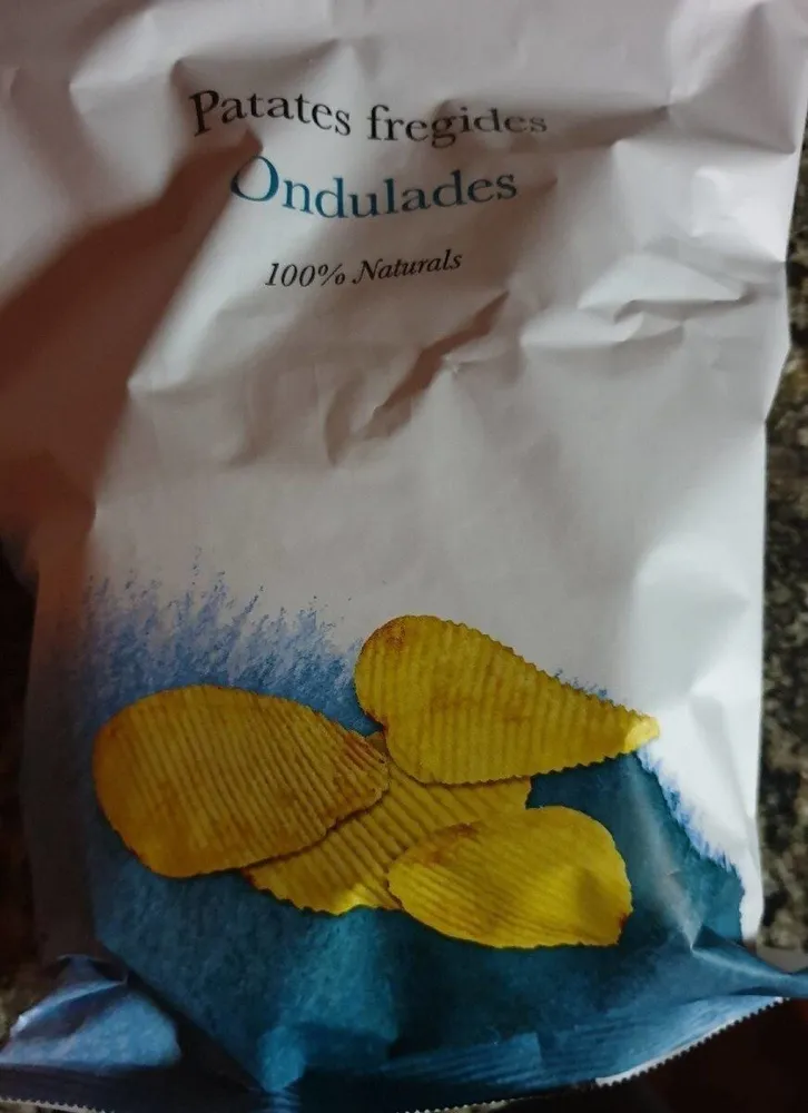 Patates fregides ondulades