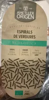Espirales de verduras