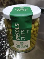 Pèsols cuits extra