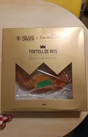 Tortell de reis de fruita i massapa