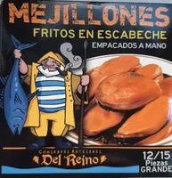 Mejillones fritos en escabeche