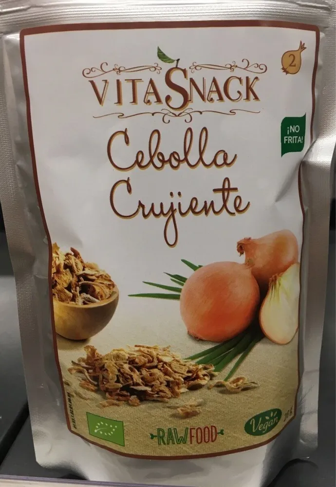 Cebolla Crujiente 24GR Bio - Vitasnack