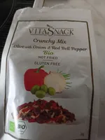 Crunchy Mix Olive with Onion & Red Bell Pepper Bio