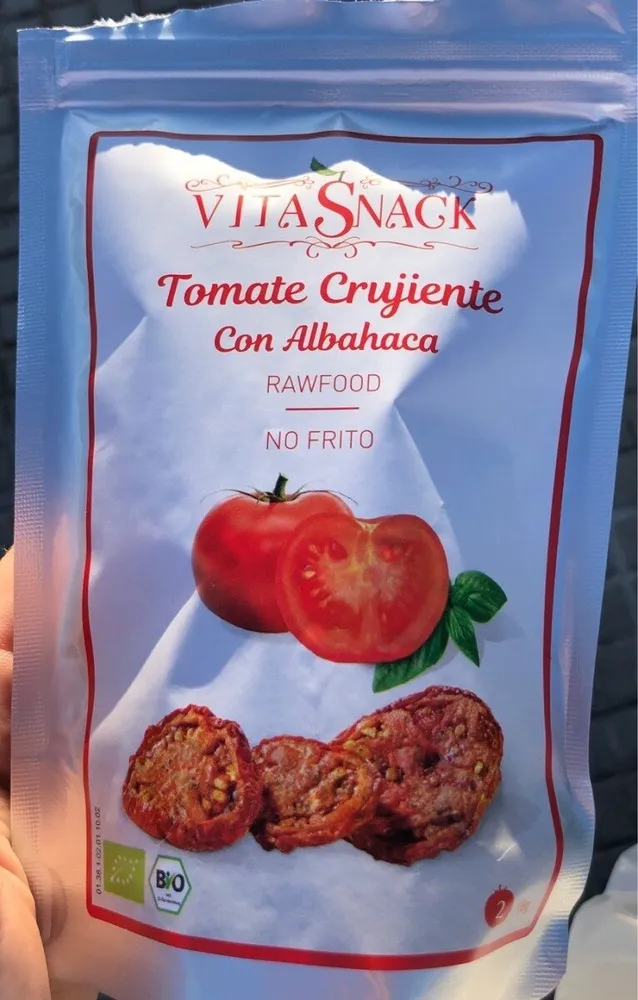 Tomate Crujiente con Albahaca