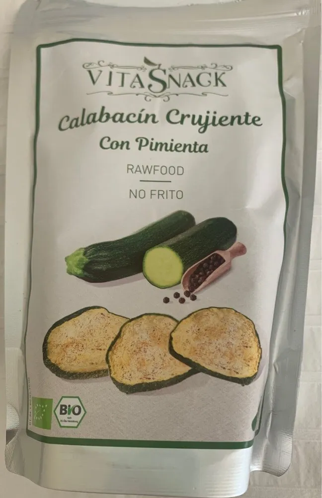 Calabacín crujiente con pimienta
