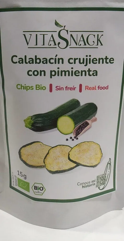 Calabacín con pimienta negra