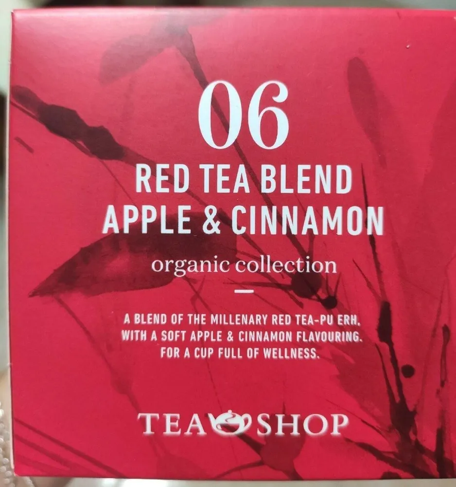 Te rojo manzana y canela