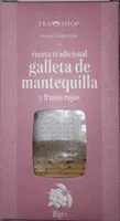 Galletas de mantequilla y frutos rojod