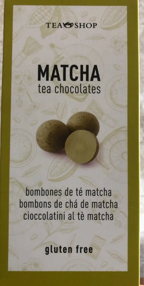Matcha tea chocolates