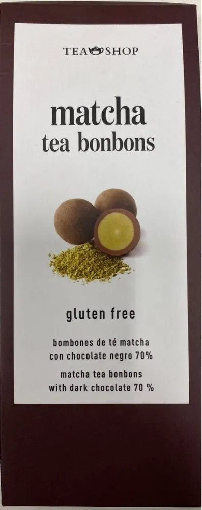 Matcha tea bonbons