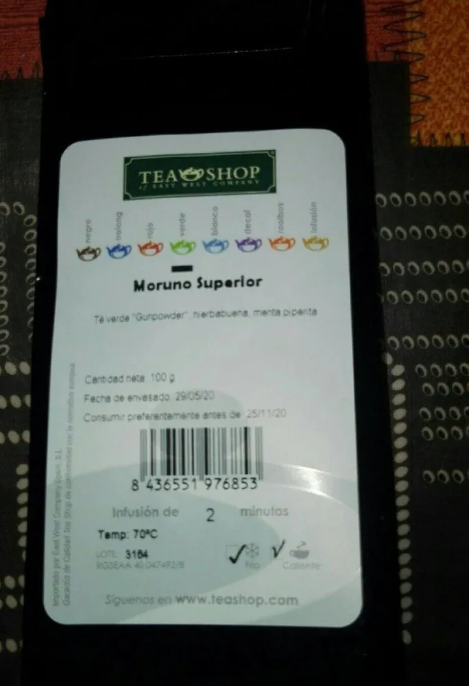 Té moruno superior