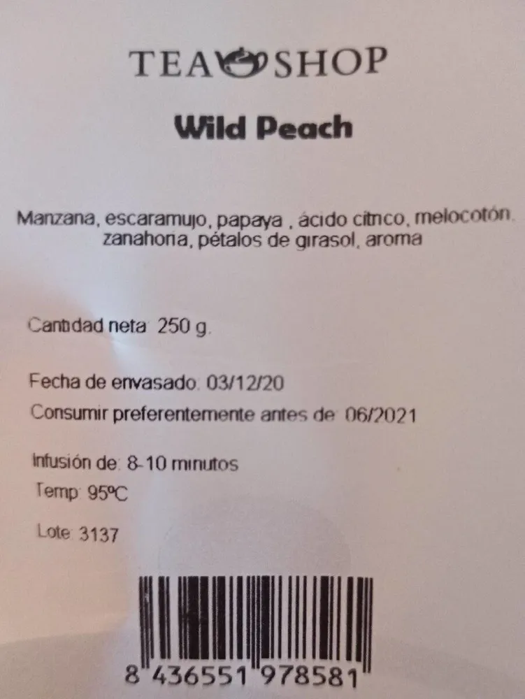 Wild peach