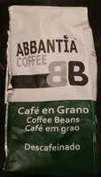 Café en grano. Descafeinado