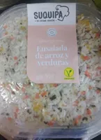 Ensalada de arroz y verduras