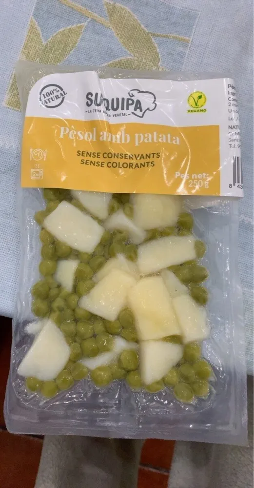 Pèsol amb patata