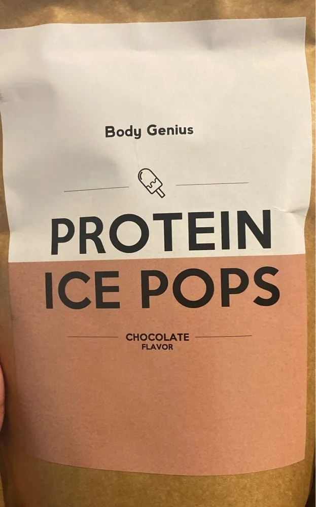 Protein ice pops