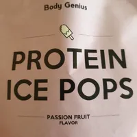 Protein Ice Pops Passion Fruit Flavor