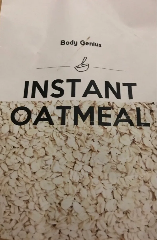 Instant oatmeal