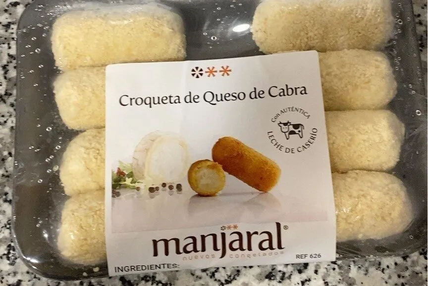 Croqueta de queso de cabra