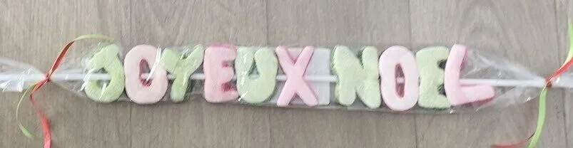 Brochette joyeux noël