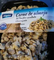 Carne de almeja del Pacífico