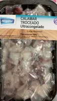Calamar troceado ultracongelado