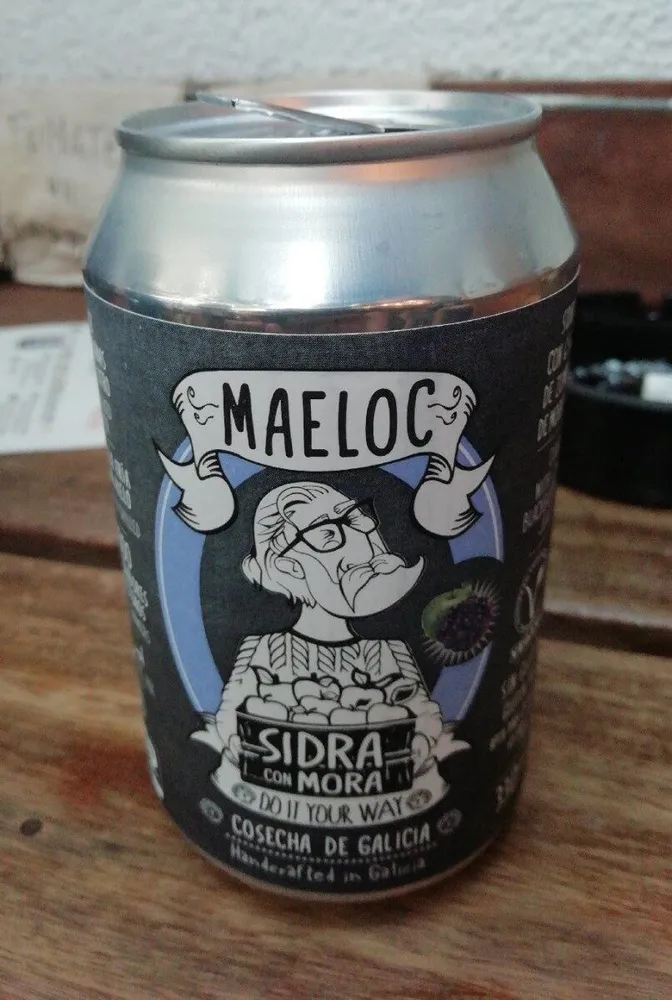 Sidra con mora