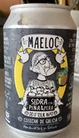 Sidra con piña y pera