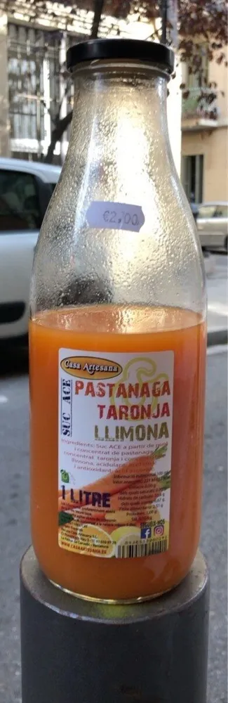 Pastanaga taronja llimona